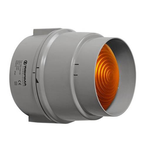 LED Traffic Light 890  24vDC 2:AMBER Permanent LED IP65 (12-24vDC)